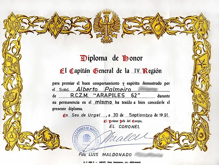 Diploma militar - Imagui